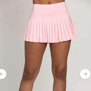 Light pink Gold Hinge skirt